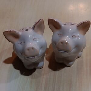 Adorable Pig Salt and Pepper Shakers